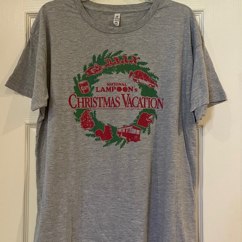 NWOT - Ladies Griswold Christmas Vacation graphic t-shirt; sz XXL